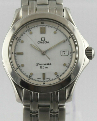 Omega Seamaster 120M 35MM Quartz White Dial Steel Bracelet (2511.20.00)