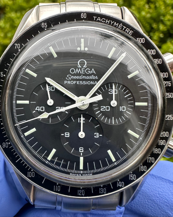 2001 Omega Speedmaster Professional Moonwatch Steel Black Dial (3572.50.00)