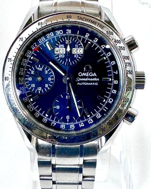 1999 Omega Speedmaster Day-Date Vintage 39MM Steel Blue Dial (3523.80.00)