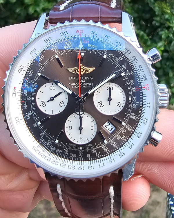 Breitling Navitimer B01 Limited Edition Steel Bronze Dial (AB0121)