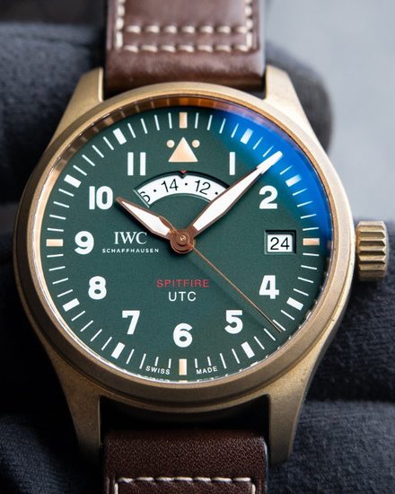 IWC Pilot s Watch Spitfire MJ271 Limited Edition GMT Bronze Green