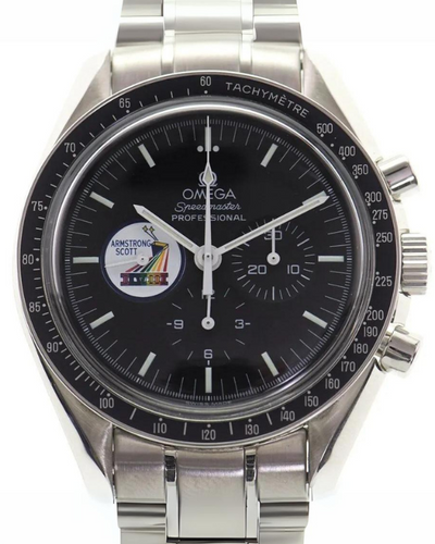 Omega Speedmaster Professional Moonwatch  "Missions Apollo 8" 42MM Black Dial Steel Bracelet (3597.12)