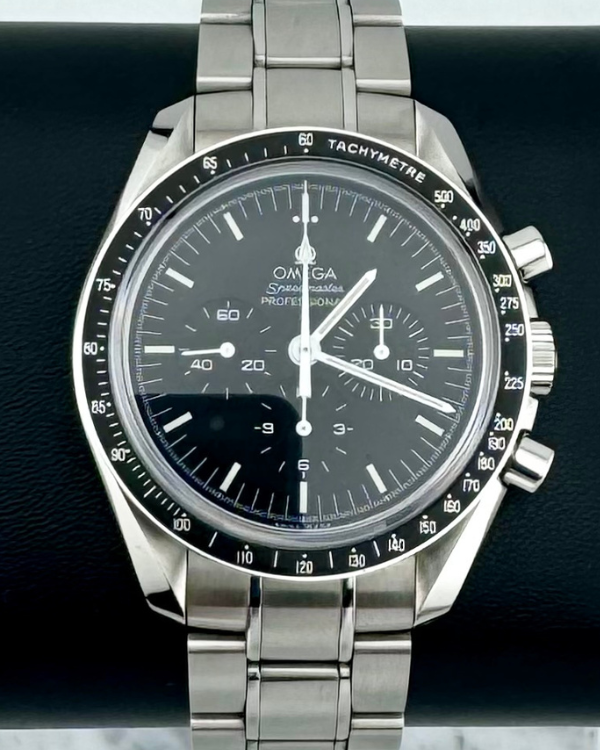 2021 Omega Speedmaster Professional Moonwatch 42MM Black Dial Steel Bracelet (311.30.42.30.01.006)