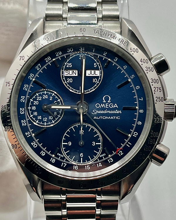 Omega Speedmaster Day Date Steel Blue Dial (3523.80.00)