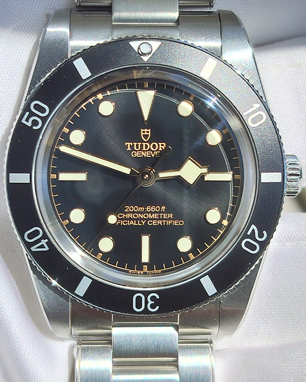 2024 Tudor Black Bay 54 37MM Black Dial Steel Bracelet (79000N)