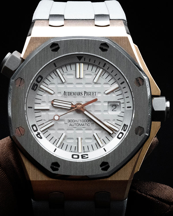 2019 Audemars Piguet Royal Oak Offshore Diver L.E. 42MM Grey Dial Rubber Strap (15711OI.OO.A006CA.01)