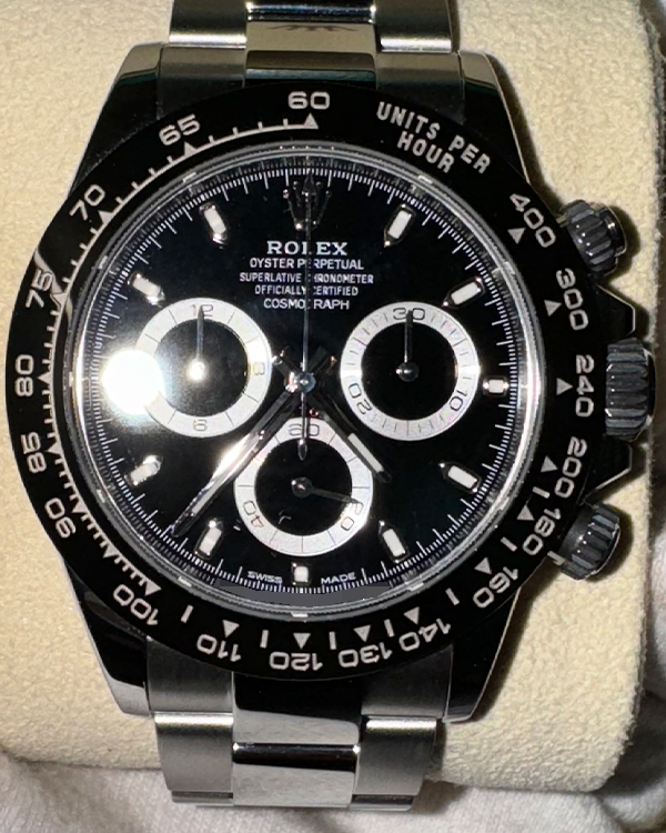 2023 Rolex Cosmograph Daytona 40MM Black Dial Oyster Bracelet (116500LN)