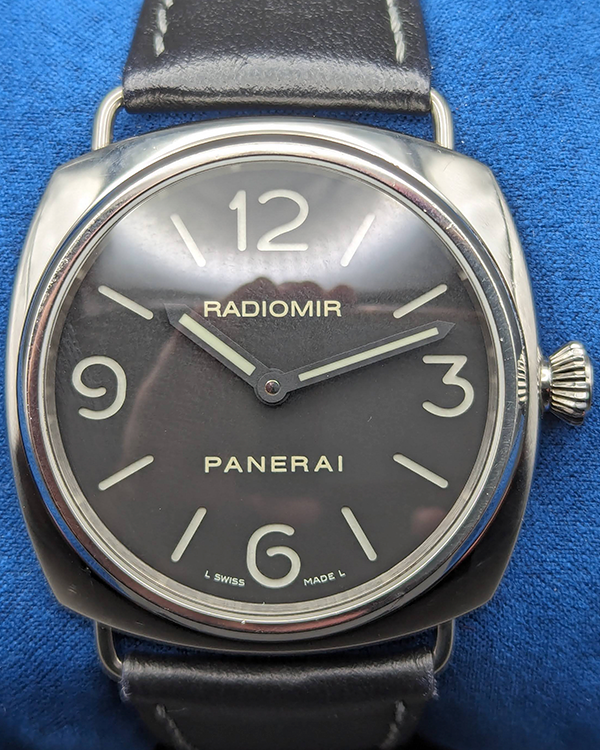 Panerai Radiomir 45MM Black Dial Leather Strap (PAM00210)