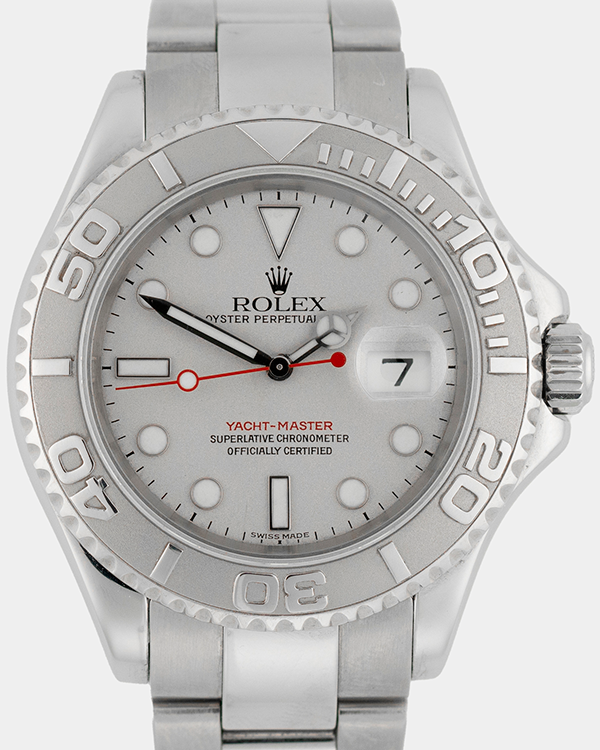 Rolex Yacht-Master 40MM Silver Dial Steel Bracelet (16622)