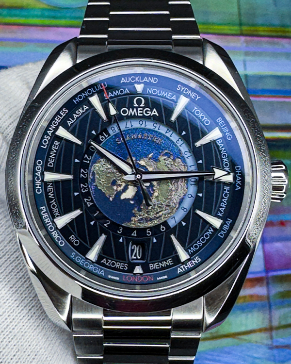 2023 Omega Seamaster Aqua Terra 43MM Blue Dial Steel Bracelet (220.10.43.22.03.001)