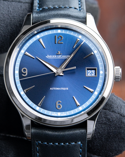 Jaeger-LeCoultre Master Control Date Limited Edition Blue Dial Leather Strap (Q4018480)