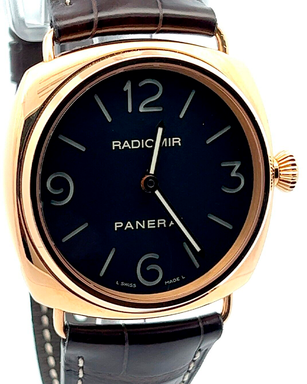 Panerai Radiomir 45MM Black Dial Leather Strap (PAM00231)