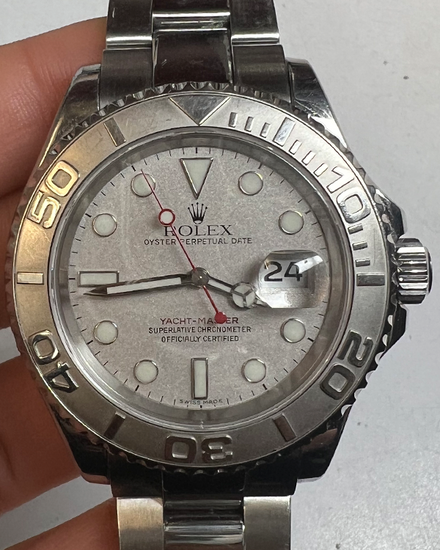 2008 Rolex Yacht-Master 40MM Silver Dial Oyster Bracelet (16622)