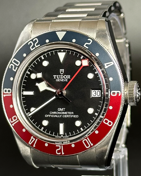 2019 Tudor Black Bay GMT "Pepsi" 41MM Black Dial Steel Bracelet (79830RB)