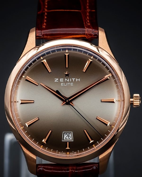 Zenith Elite Captain Rose Gold Grey Dial (18.2020.670/22.C498)