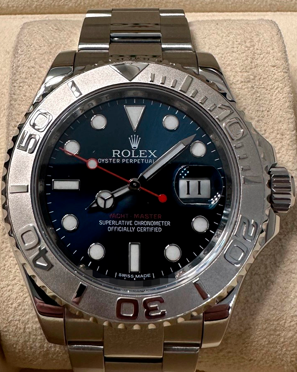 Rolex Yacht-Master 40MM Blue Dial Steel Bracelet (116622)