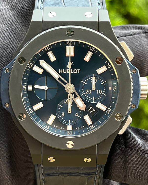 2020 Hublot Big Bang 44MM Ceramic Blue Dial (301.CI.7170.LR)