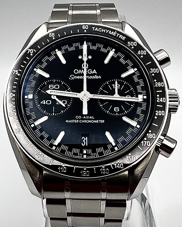 2022 Omega Speedmaster Racing 44.25MM Black Dial Steel Bracelet (329.30.44.51.01.001)