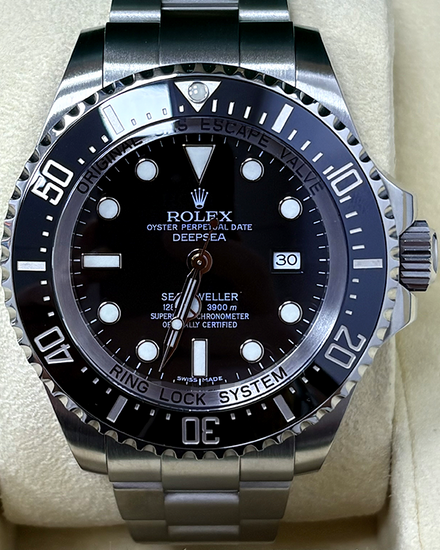 Rolex Sea-Dweller Deepsea 44mm Black Dial Oyster Bracelet (116660)