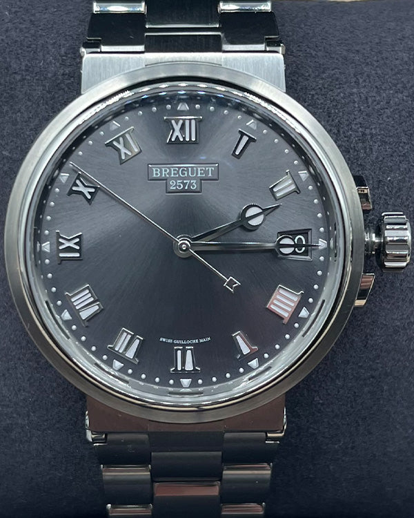 Breguet Marine 40MM Titanium Grey Dial (5517TI/G2/TZ0)