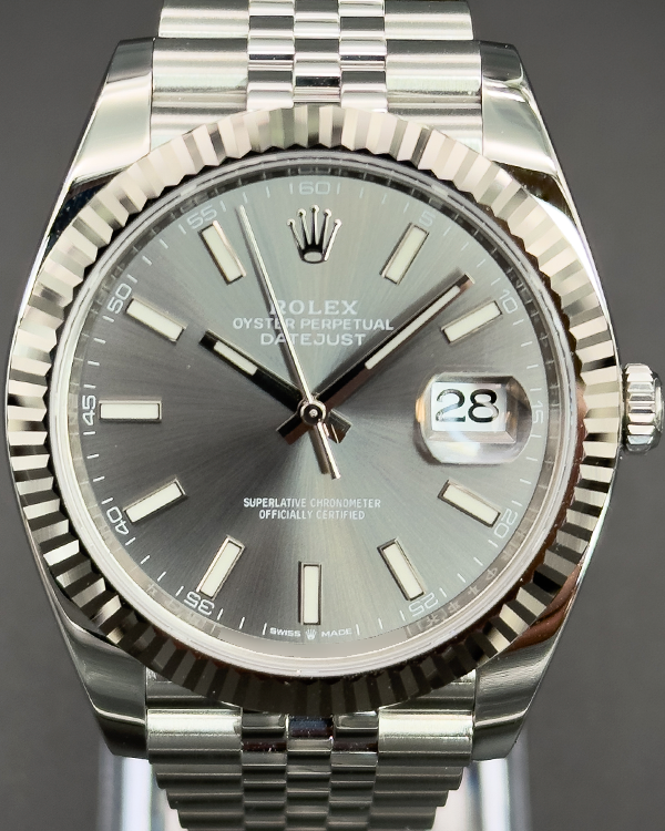 2023 Rolex Datejust 41MM Grey Dial Jubilee Bracelet (126334)