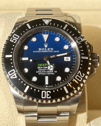 2024 Rolex Sea-Dweller Deepsea "James Cameron" 44MM Deep Blue Dial Oyster Bracelet (136660)