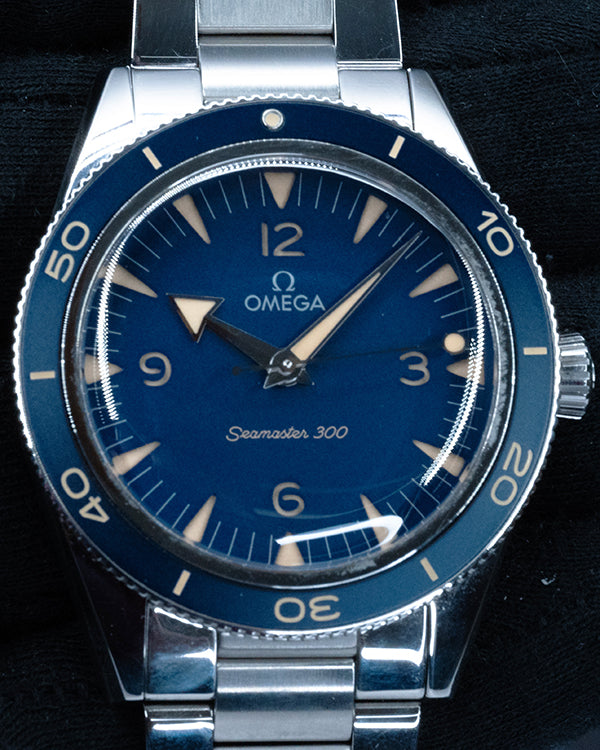 Omega Seamaster 300M 41MM Blue Dial Steel Bracelet (234.30.41.21.03.001)