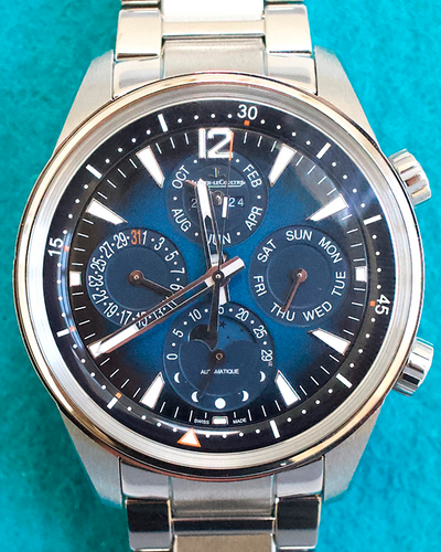 2022 Jaeger-LeCoultre Polaris Perpetual Calendar 42MM Blue Dial Steel Bracelet (Q9088180)