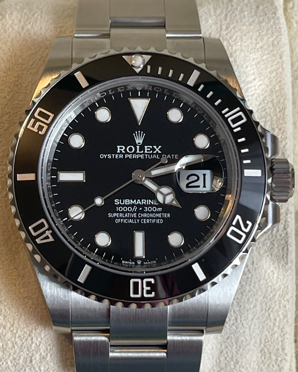 2023 Rolex Submariner Date 41MM Oystersteel Black Dial Oyster Bracelet (126610LN)