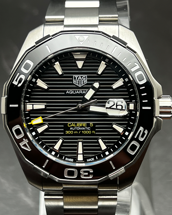 2020 TAG Heuer Aquaracer 300M 43MM Steel Black Dial (WAY201A.BA0927)