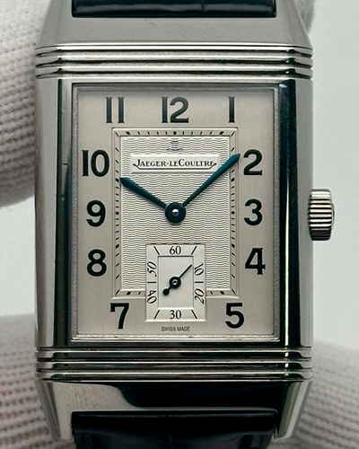 Jaeger-LeCoultre Reverso Grande Taille 26X42MM Silver Dial Leather Strap (Q2708411 - 270.8.62)