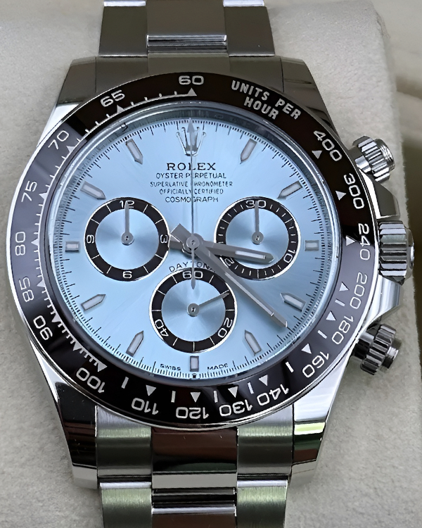 2024 Rolex Cosmograph Daytona "Celebration Edition" 40MM Blue Dial Platinum Oyster Bracelet (126506)