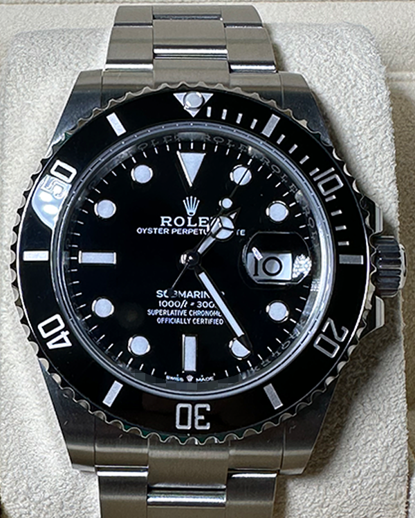 2023 Rolex Submariner Date 41MM Black Dial Oystersteel Bracelet (126610LN)