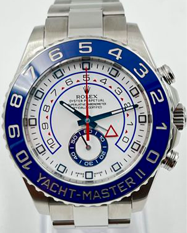 Rolex Yacht-Master II 44MM Steel White Dial (116680)