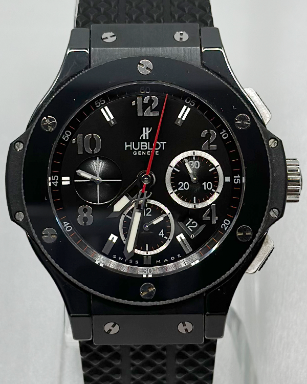 2007 Hublot Big Bang Black Magic 44MM Black Dial Rubber Strap (301.CX.130.RX)