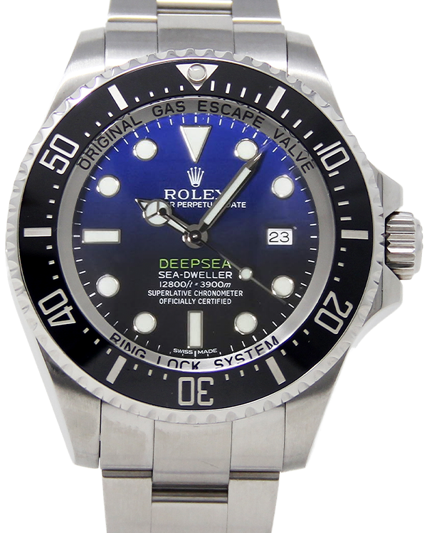 2014 Rolex Sea-Dweller Deepsea "James Cameron" 44MM D-Blue Dial Oyster Bracelet (116660)