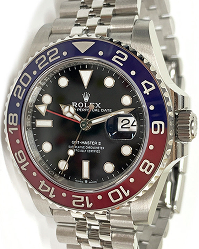 2022 Rolex GMT-Master II "Pepsi" 40MM Black Dial Jubilee Bracelet (126710BLRO)