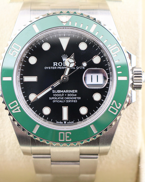 2022 Rolex Submariner "Starbucks" 41MM Black Dial Oyster Bracelet (126610LV)