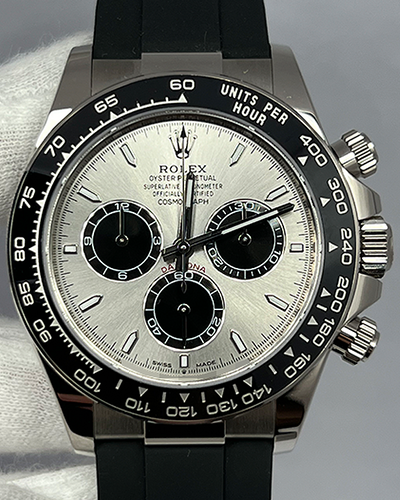 2023 Rolex Cosmograph Daytona 40MM Silver Dial Oysterflex Strap (126519LN)