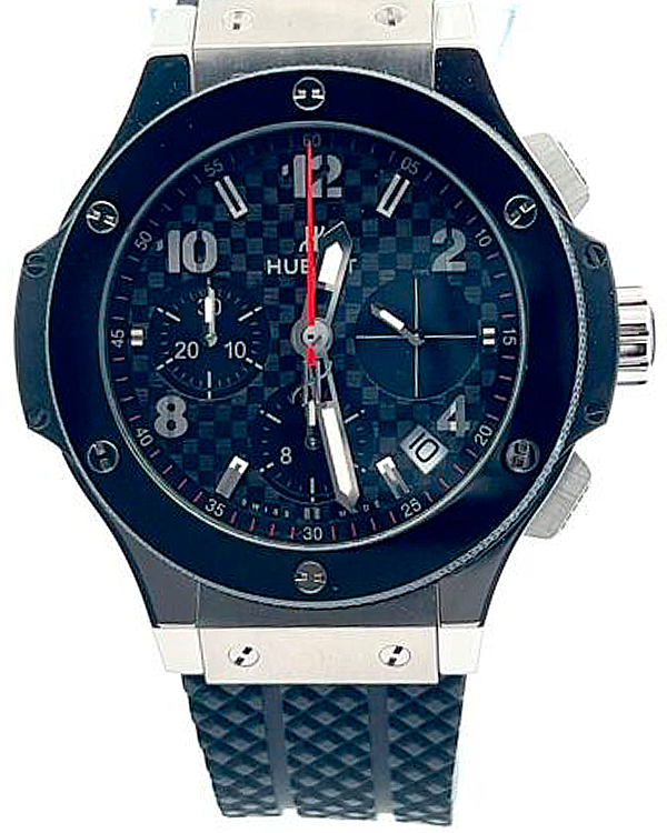 Hublot Big Bang 41MM Black Dial Rubber Strap (342.SB.131.RX)