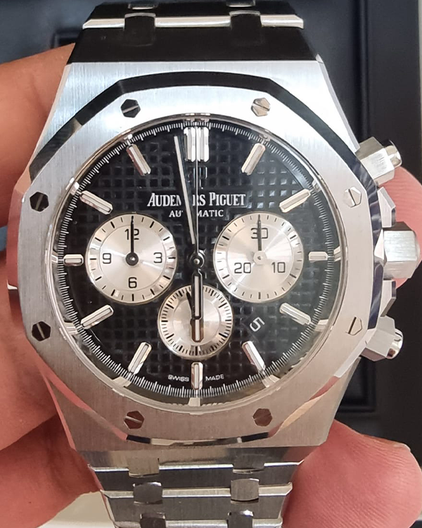 2020 Audemars Piguet Royal Oak Chronograph Steel Black Dial (26331ST ...