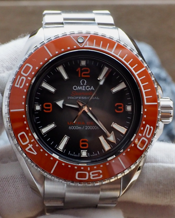 Omega Seamaster Planet Ocean 6000M "Ultra Deep" 45.5MM Grey Dial Steel Bracelet (215.30.46.21.06.001)