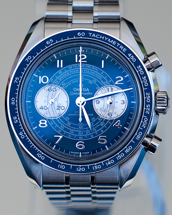 2021 Omega Speedmaster Chronoscope Co-Axial Master Chronometer Chronograph 43MM Steel Blue Dial (329.30.43.51.03.001)