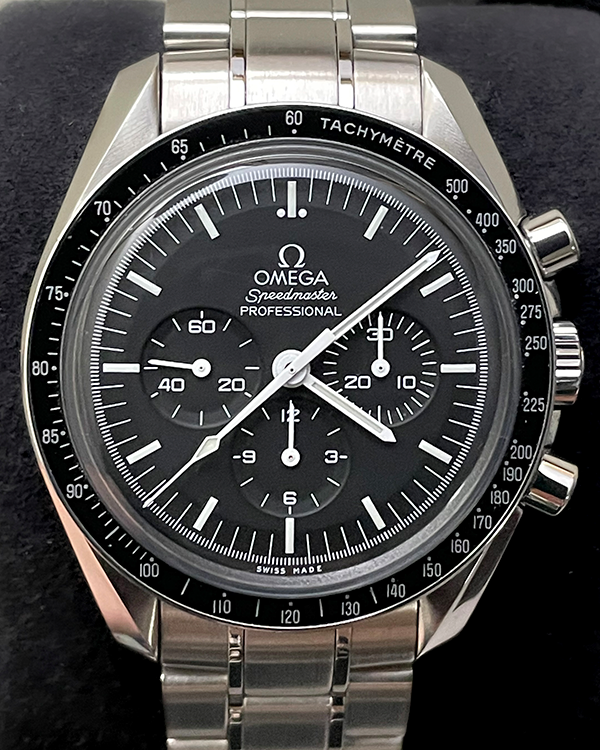 2020 Omega Speedmaster Professional Moonwatch 42MM Black Dial Steel Bracelet (311.30.42.30.01.005)