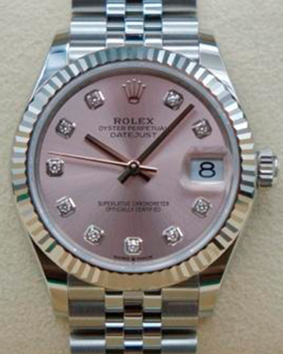 2024 Rolex Datejust 31MM Pink Dial Jubilee Bracelet (278274)