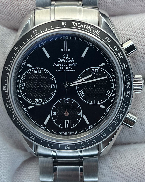 Omega Speedmaster Racing 40MM Black Dial Steel Bracelet (326.30.40.50.01.001)