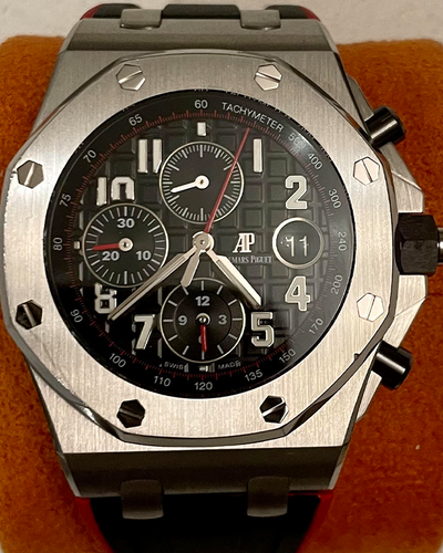 2015 Audemars Piguet Royal Oak Offshore Chronograph Steel Black Dial (26470ST)