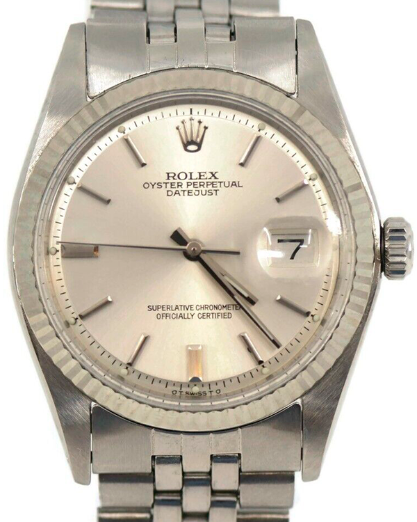 Rolex Datejust 36MM Silver Dial Jubilee Bracelet (1601)