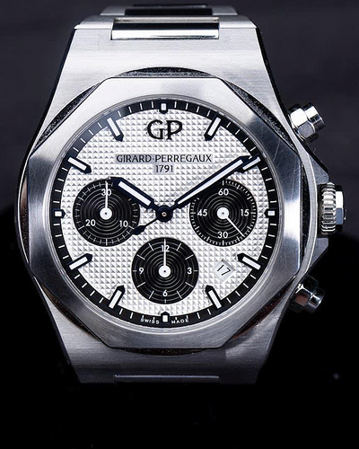 2020 Girard Perregaux Laureato 42MM Silver Dial Steel Bracelet (81020-11-131-11A)