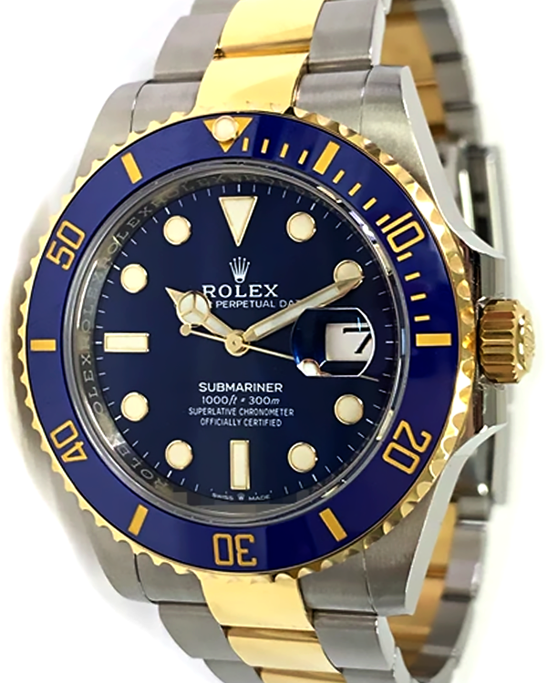 2023 Rolex Submariner Date "Bluesy" 41MM Blue Dial Two-Tone Oyster Bracelet (126613LB)